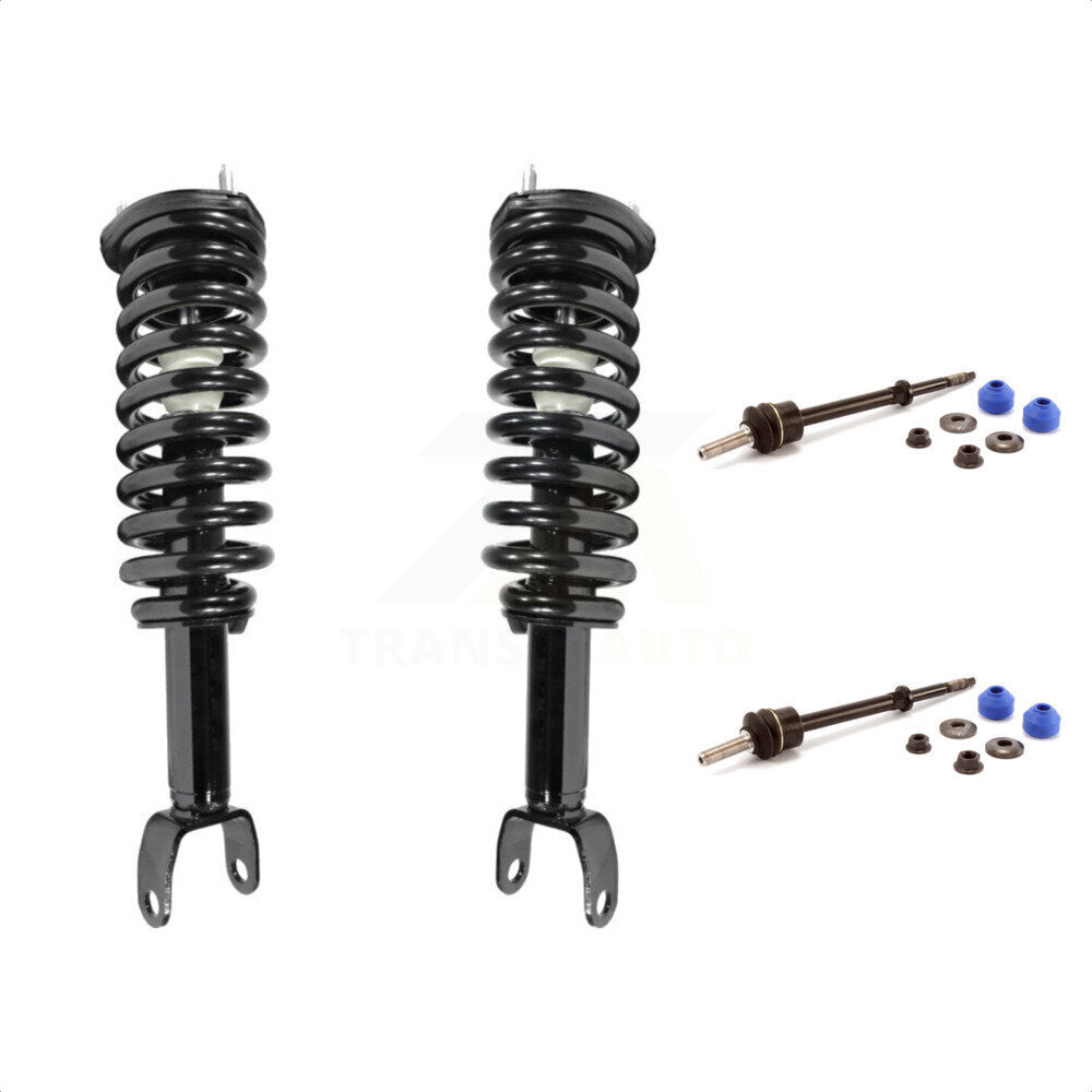 [Avant] Kit d'ensemble de jambe de suspension avec ressort hélicoïdal pour Dodge Dakota Mitsubishi Raider Excludes All Wheel Drive TRX Lift Kits RWD KSS-100486 par Transit Auto