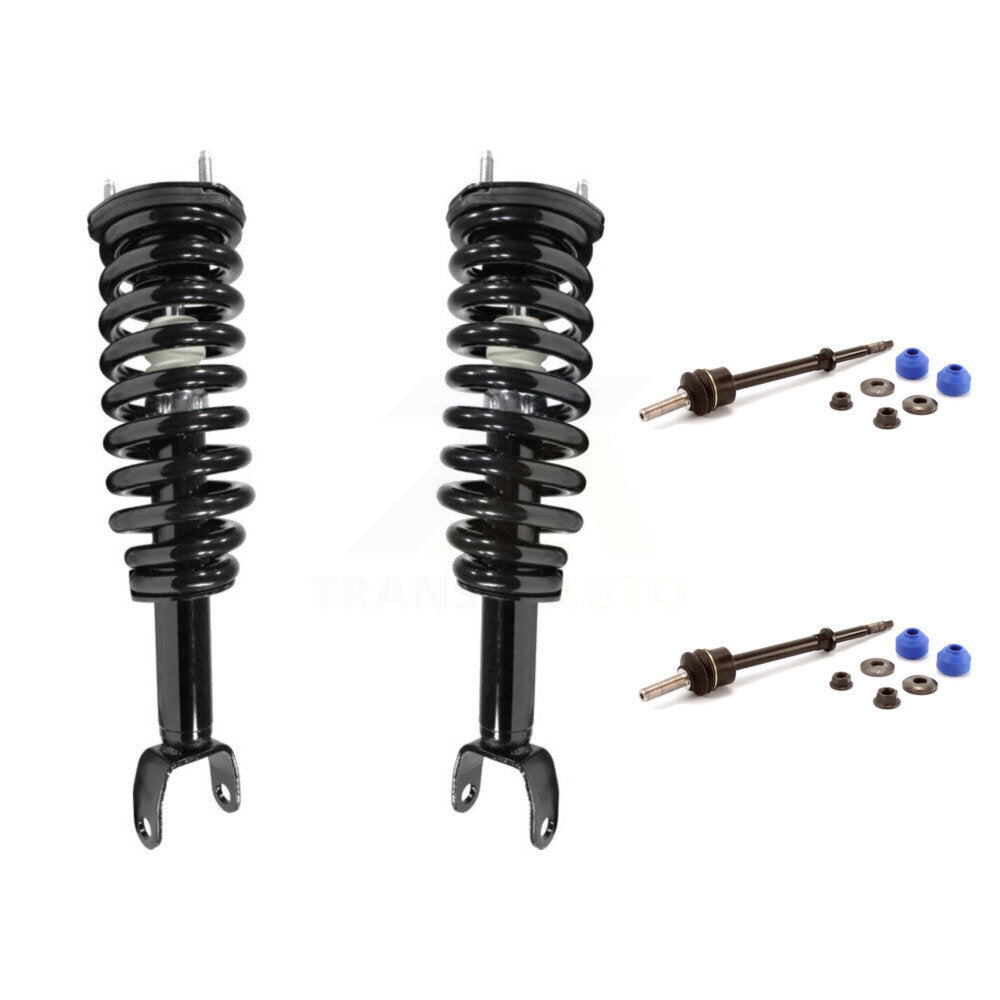 [Avant] Kit d'ensemble de jambe de suspension avec ressort hélicoïdal pour Dodge Dakota Mitsubishi Raider Excludes Rear Wheel Drive TRX Lift Kits 4WD KSS-100487