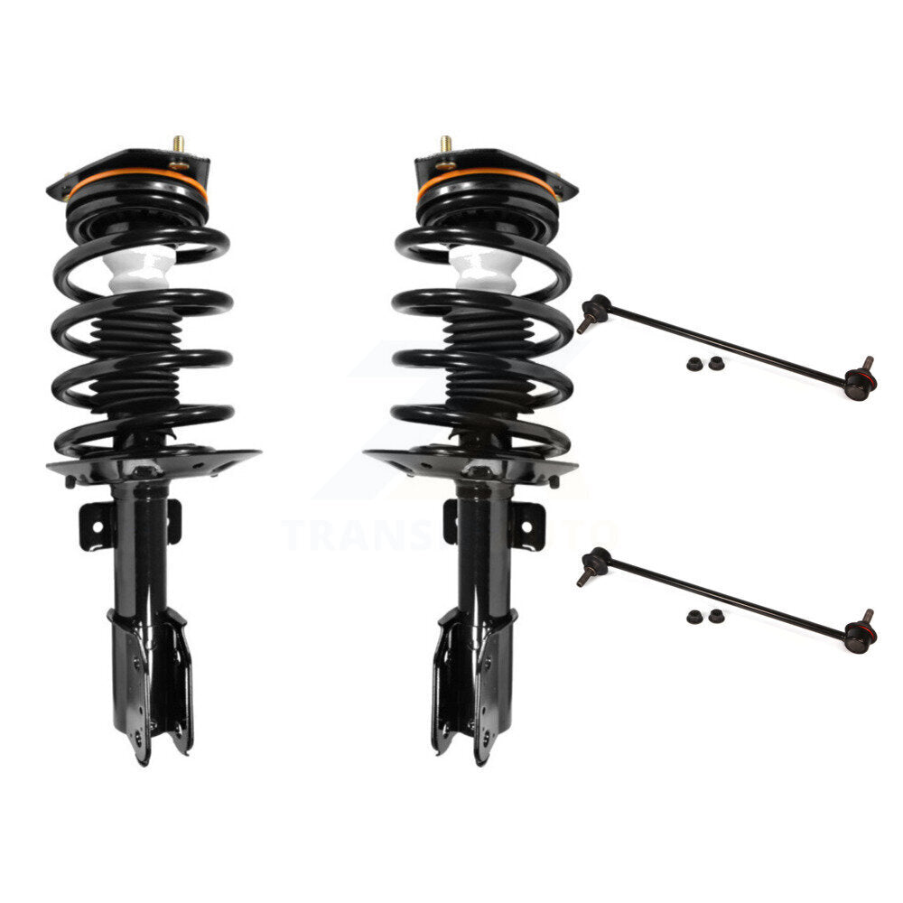 [Avant] Kit d'ensemble de jambe de suspension avec ressort hélicoïdal pour Chevrolet Uplander Pontiac Montana Buick Terraza Saturn Relay Excludes All Wheel Drive FWD KSS-100499