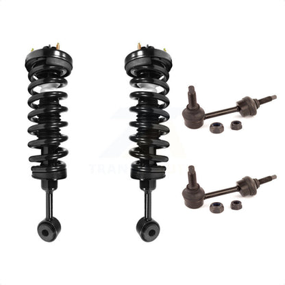 [Avant] Kit d'ensemble de jambe de suspension avec ressort hélicoïdal pour 2003-2004 Ford Expedition Lincoln Navigator Excludes Air Suspension KSS-100518 par Transit Auto