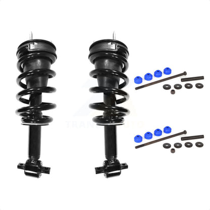 [Avant] Kit d'ensemble de jambe de suspension avec ressort hélicoïdal pour Chevrolet Tahoe GMC Yukon Cadillac Suburban 1500 Escalade XL Avalanche ESV KSS-100522 par Transit Auto