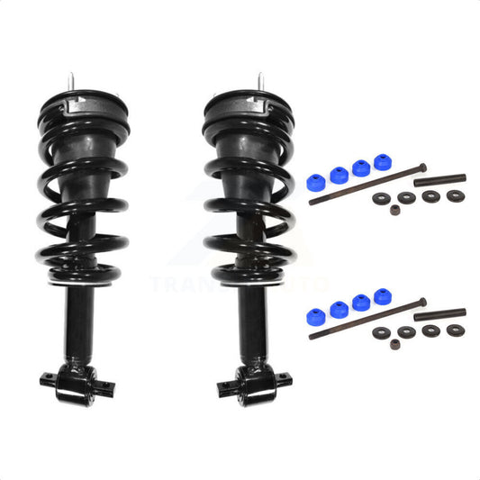 [Avant] Kit d'ensemble de jambe de suspension avec ressort hélicoïdal pour Chevrolet Tahoe GMC Yukon Cadillac Suburban 1500 Escalade XL Avalanche ESV KSS-100522 par Transit Auto