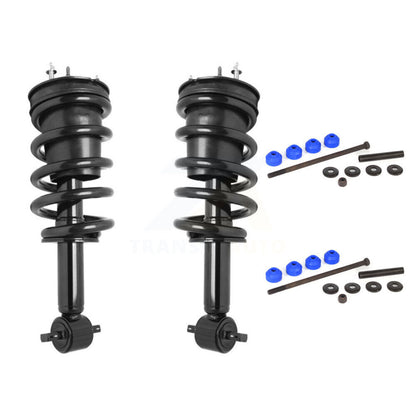 [Avant] Kit d'ensemble de jambe de suspension avec ressort hélicoïdal pour Chevrolet Silverado 1500 GMC Sierra LD Limited Excludes All Wheel Drive RWD KSS-100525