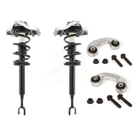 [Avant] Kit d'ensemble de jambe de suspension avec ressort hélicoïdal pour 2005-2008 Audi A4 Quattro B7 Chassis avec Standard Suspension KSS-100542