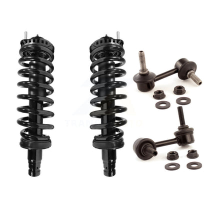 [Avant] Kit d'ensemble de jambe de suspension avec ressort hélicoïdal pour Chevrolet Trailblazer GMC Envoy EXT XL Oldsmobile Bravada Isuzu Ascender Excludes V8 Models KSS-100543