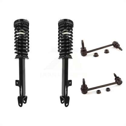 [Avant] Kit d'ensemble de jambe de suspension avec ressort hélicoïdal pour Dodge Charger Chrysler 300 Magnum RWD avec 3.5L/2.7L KSS-100545 par Transit Auto