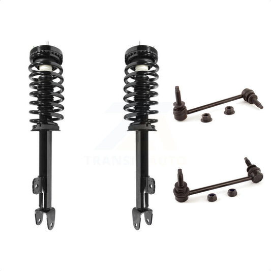 [Avant] Kit d'ensemble de jambe de suspension avec ressort hélicoïdal pour Dodge Charger Chrysler 300 Magnum Excludes All Wheel Drive SRT8 Models KSS-100546 par Transit Auto