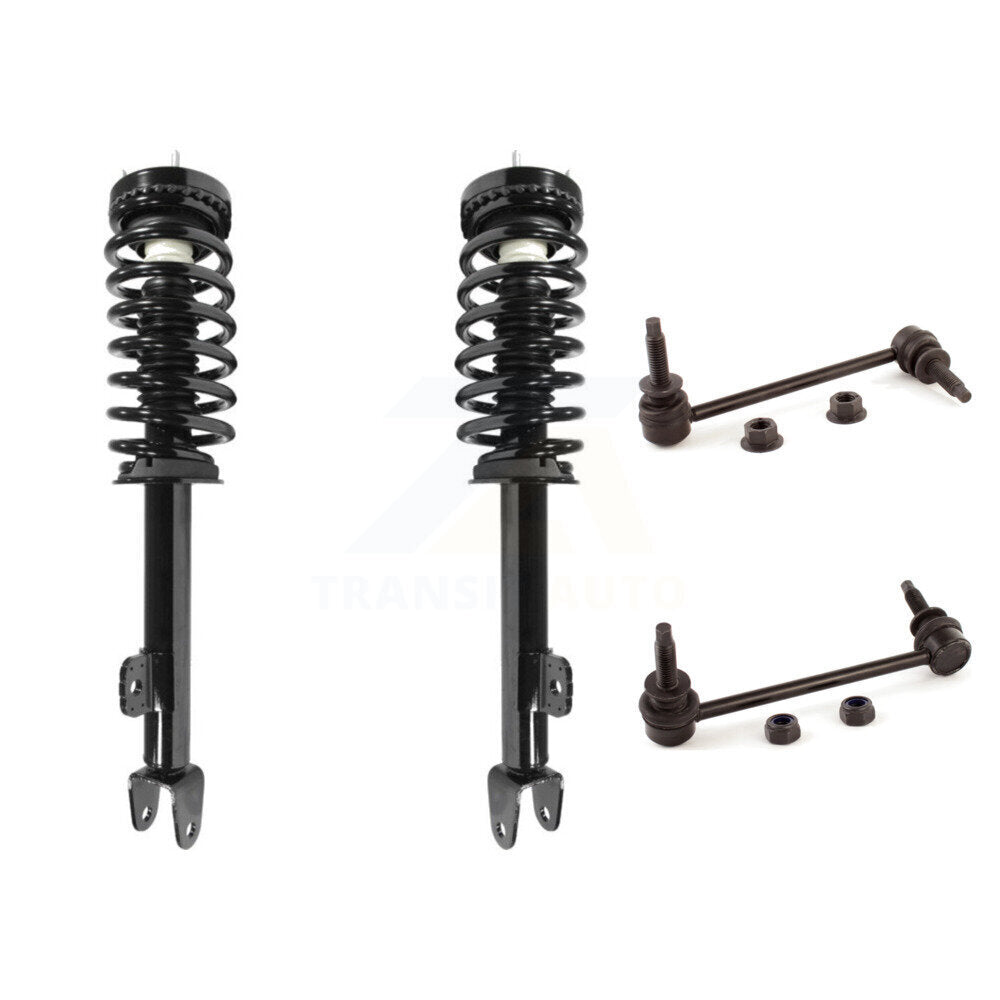 [Avant] Kit d'ensemble de jambe de suspension avec ressort hélicoïdal pour Dodge Charger Chrysler 300 Magnum Excludes All Wheel Drive SRT8 Models KSS-100546