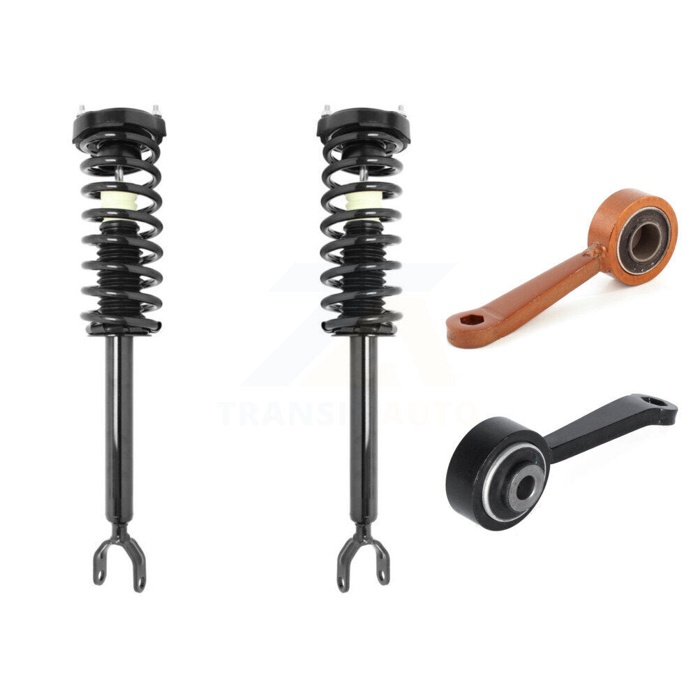 [Avant] Kit d'ensemble de jambe de suspension avec ressort hélicoïdal pour Mercedes-Benz E350 E320 E500 CLS550 E550 E55 AMG E63 CLS55 CLS63 Excludes 4Matic (All Wheel Drive) KSS-100551