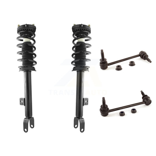 [Avant] Kit d'ensemble de jambe de suspension avec ressort hélicoïdal pour Chrysler 300 Fits C Models avec V8 Engines Limited Model V6 Engines; Excludes All Wheel Drive KSS-100552