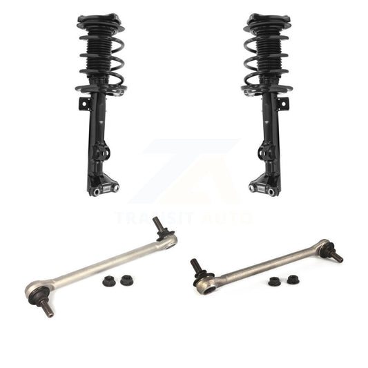 [Avant] Ensemble de jambe de suspension avec ressort hélicoïdal pour Mercedes-Benz E350 E400 4Matic with Coupe AWD KSS-100553