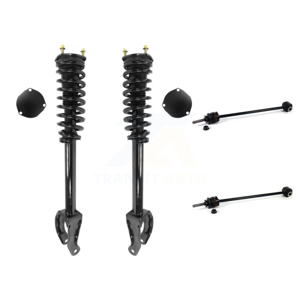 [Avant] Kit d'ensemble de jambe de suspension avec ressort hélicoïdal pour Mercedes-Benz ML350 GLE350 ML400 GLE400 ML550 ML250 GLE300d GLE550e GLE550 GLE350d Excludes Air Suspension KSS-100554
