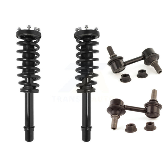 [Avant] Kit d'ensemble de jambe de suspension avec ressort hélicoïdal pour 2007-2008 Acura TL KSS-100555