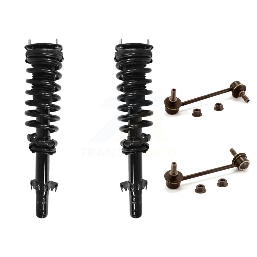 [Avant] Kit d'ensemble de jambe de suspension avec ressort hélicoïdal pour Ford Fusion Mazda 6 Mercury Milan Lincoln MKZ Zephyr KSS-100558