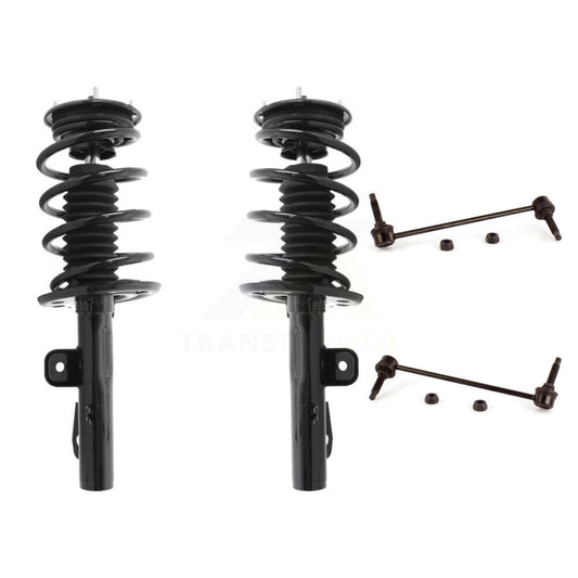 [Avant] Kit d'ensemble de jambe de suspension avec ressort hélicoïdal pour 2010-2012 Ford Flex Excludes Turbo Models KSS-100560