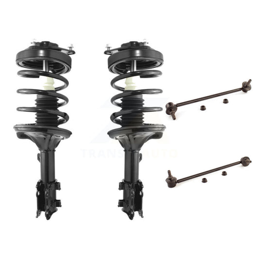 [Avant] Kit d'ensemble de jambe de suspension avec ressort hélicoïdal pour Hyundai Tiburon Exclude GT Limited Model Models avec Sport Suspension KSS-100563
