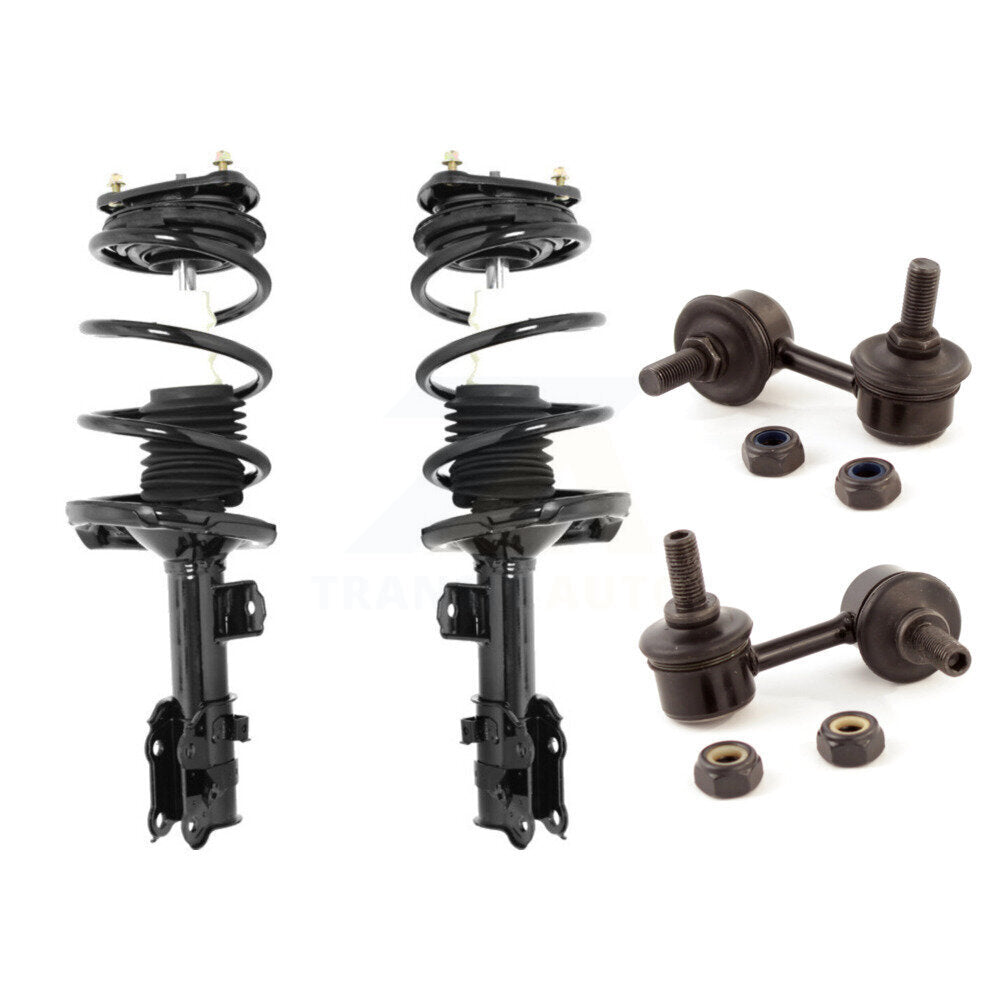 [Avant] Kit d'ensemble de jambe de suspension avec ressort hélicoïdal pour 2006 Hyundai Accent Hatchback KSS-100566