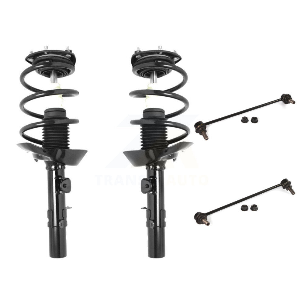 [Avant] Kit d'ensemble de jambe de suspension avec ressort hélicoïdal pour 2013-2017 Honda Accord Excludes Hybrid Models KSS-100571