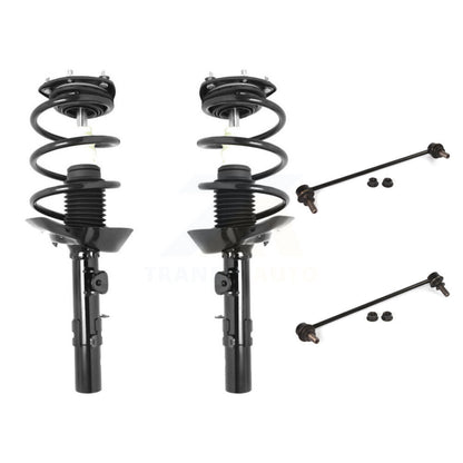 [Avant] Kit d'ensemble de jambe de suspension avec ressort hélicoïdal pour 2013-2017 Honda Accord Excludes Hybrid Models KSS-100571