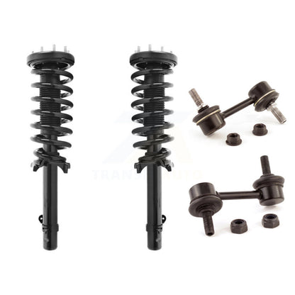 [Avant] Kit d'ensemble de jambe de suspension avec ressort hélicoïdal pour 2008-2012 Honda Accord Sedan avec 3.5L Excludes all Four Cylinder Models V6 Coupe KSS-100574