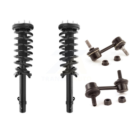 [Avant] Kit d'ensemble de jambe de suspension avec ressort hélicoïdal pour 2008-2012 Honda Accord Sedan avec 3.5L Excludes all Four Cylinder Models V6 Coupe KSS-100574