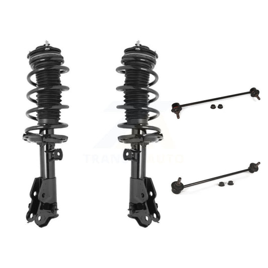 [Avant] Kit d'ensemble de jambe de suspension avec ressort hélicoïdal pour 2012 Honda Civic LX EX Base EX-L Hybrid-L GX DX HF Hybrid avec Sedan Excludes Coupe Si Model KSS-100580
