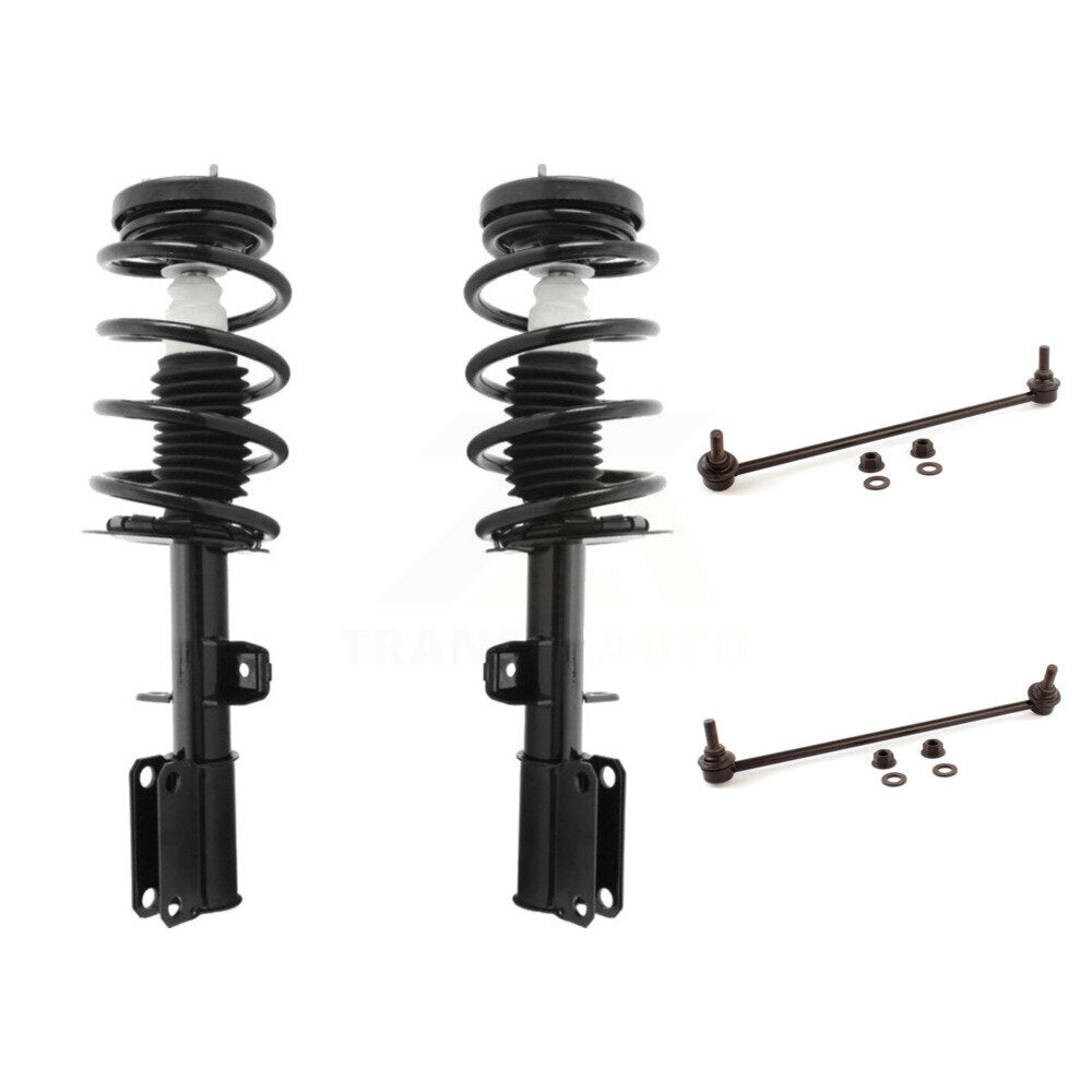 [Avant] Kit d'ensemble de jambe de suspension avec ressort hélicoïdal pour 2000-2006 BMW X5 Excludes Models avec Electronic or Self-Leveling Supsension KSS-100585