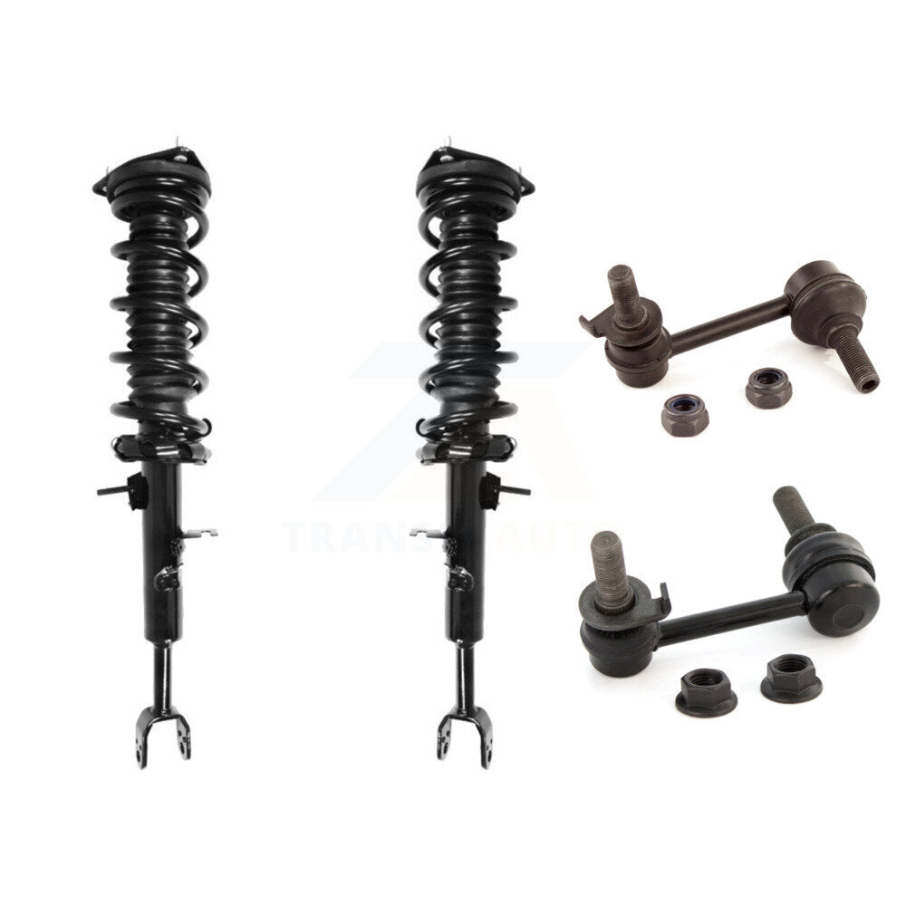 [Avant] Kit d'ensemble de jambe de suspension avec ressort hélicoïdal pour Nissan 350Z Infiniti G35 INFINITI KSS-100586