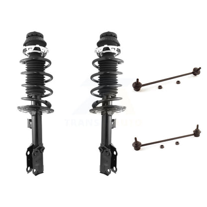 [Avant] Kit d'ensemble de jambe de suspension avec ressort hélicoïdal pour 2007-2008 Honda Fit KSS-100588