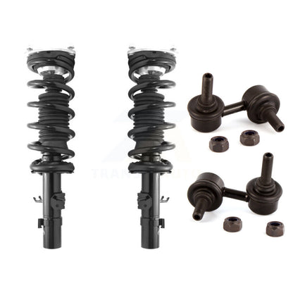 [Avant] Kit d'ensemble de jambe de suspension avec ressort hélicoïdal pour INFINITI G37 G35 G25 Q40 Excludes Rear Wheel Drive Coupe Models Sedan avec AWD KSS-100589