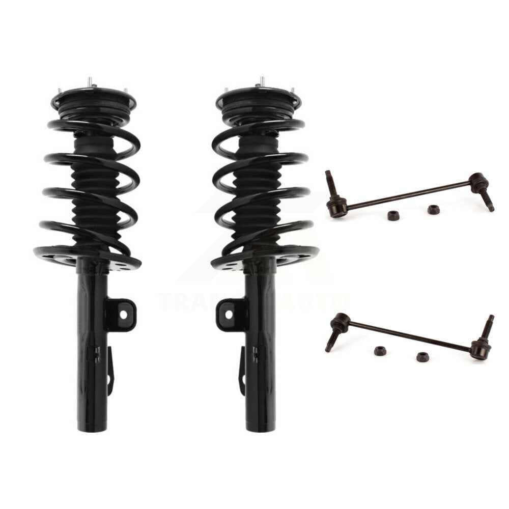 [Avant] Kit d'ensemble de jambe de suspension avec ressort hélicoïdal pour 2010-2012 Ford Taurus Excludes Turbo Charged Models KSS-100594