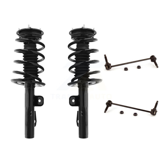 [Avant] Kit d'ensemble de jambe de suspension avec ressort hélicoïdal pour 2010-2012 Ford Taurus Excludes Turbo Charged Models KSS-100594