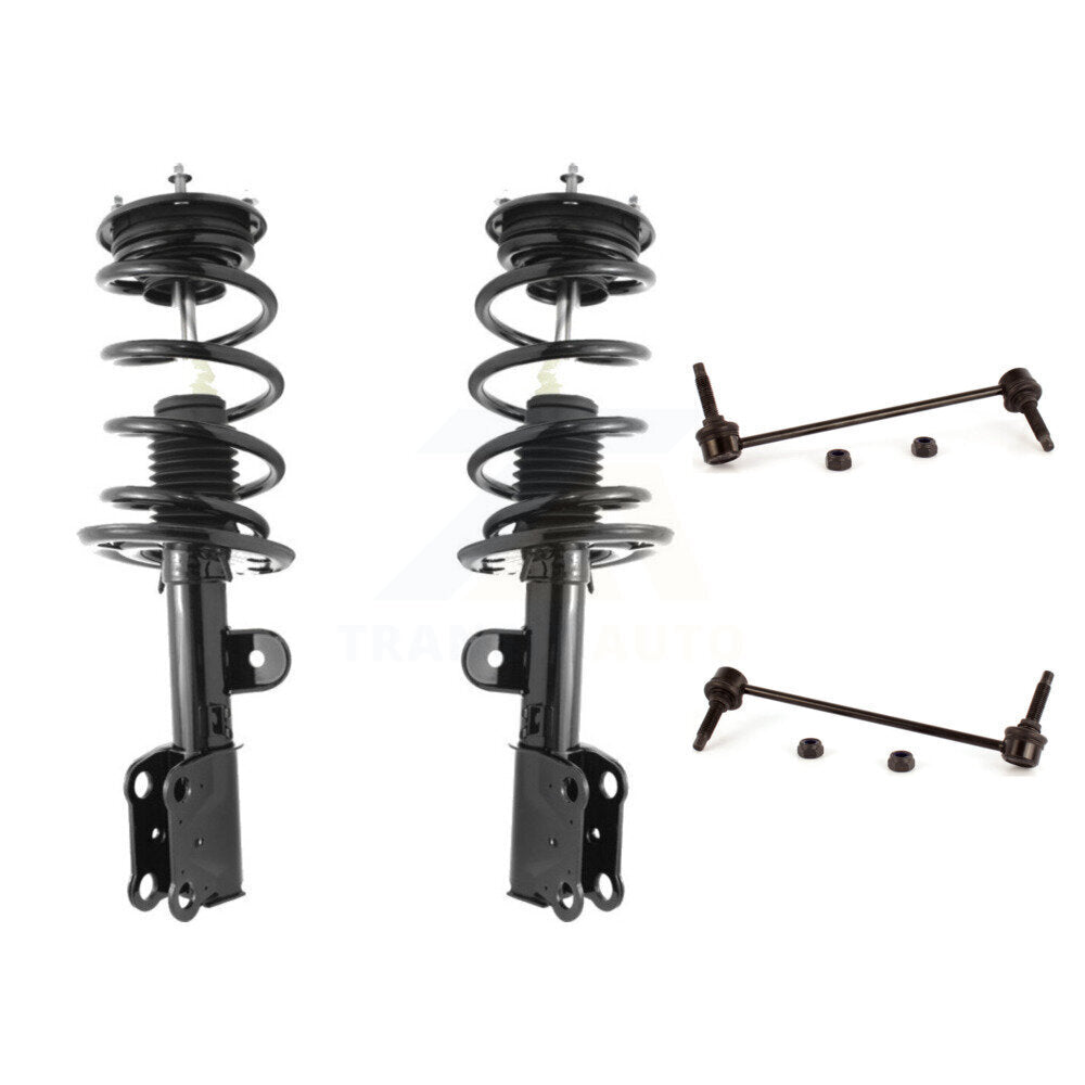 [Avant] Kit d'ensemble de jambe de suspension avec ressort hélicoïdal pour 2013-2019 Ford Taurus Limited SE SEL avec 3.5L Excludes SHO Police Models 4 Cylinder Engine KSS-100595