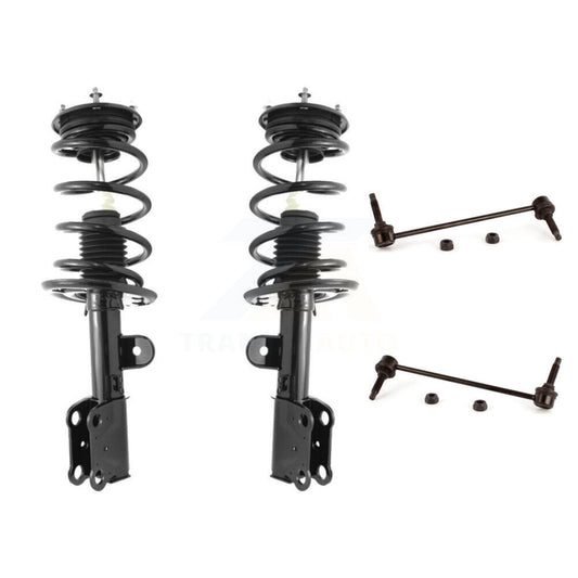[Avant] Kit d'ensemble de jambe de suspension avec ressort hélicoïdal pour 2013-2019 Ford Taurus Limited SE SEL avec 3.5L Excludes SHO Police Models 4 Cylinder Engine KSS-100595