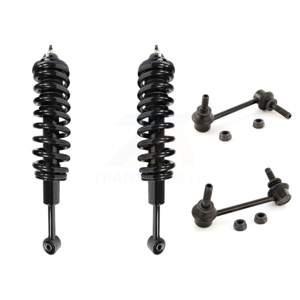 [Avant] Kit d'ensemble de jambe de suspension avec ressort hélicoïdal pour Toyota Tacoma Excludes TRD Models Non PreRunner Rear Wheel Drive KSS-100596