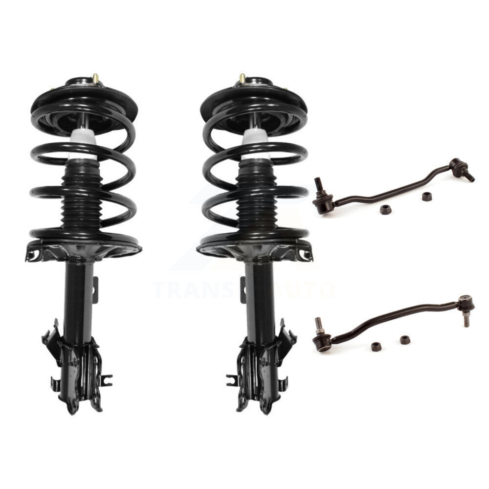 [Avant] Kit d'ensemble de jambe de suspension avec ressort hélicoïdal pour Nissan Altima Excludes SE-R Models 4 Cylinder Engines KSS-100600