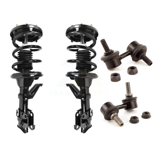 [Avant] Kit d'ensemble de jambe de suspension avec ressort hélicoïdal pour 2002-2006 Honda CR-V Excludes England Production Vehicles (With VIN SHSRD) KSS-100617