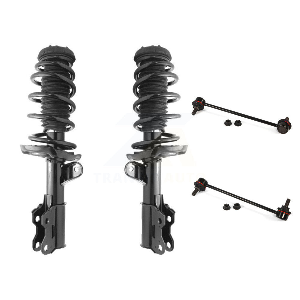 [Avant] Kit d'ensemble de jambe de suspension avec ressort hélicoïdal pour 2013-2019 Buick Encore Chevrolet Trax Excludes All Wheel Drive FWD KSS-100620
