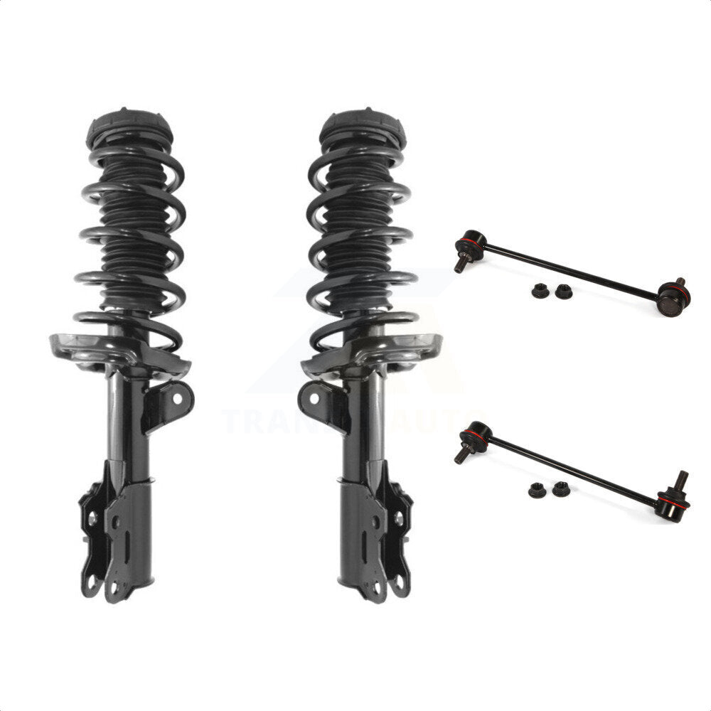 [Avant] Kit d'ensemble de jambe de suspension avec ressort hélicoïdal pour 2013-2019 Buick Encore Chevrolet Trax Excludes Wheel Drive AWD KSS-100621 par Transit Auto