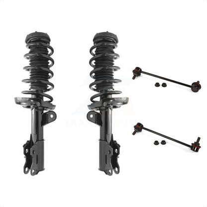[Avant] Kit d'ensemble de jambe de suspension avec ressort hélicoïdal pour 2013-2019 Buick Encore Chevrolet Trax Excludes Wheel Drive AWD KSS-100621 par Transit Auto