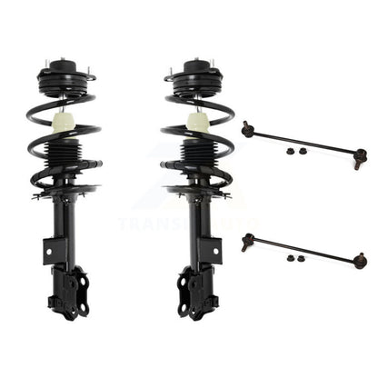 [Avant] Kit d'ensemble de jambe de suspension avec ressort hélicoïdal pour 2012 Kia Optima LX EX Excludes Sport Suspension Hybrid avec Rear Facing Stabalizer Bar; Turbo SX SXL Models KSS-100641