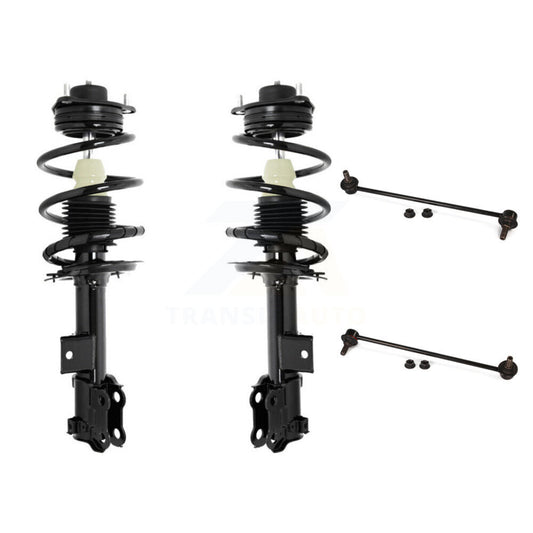 [Avant] Kit d'ensemble de jambe de suspension avec ressort hélicoïdal pour 2012 Kia Optima LX EX Excludes Sport Suspension Hybrid avec Rear Facing Stabalizer Bar; Turbo SX SXL Models KSS-100641
