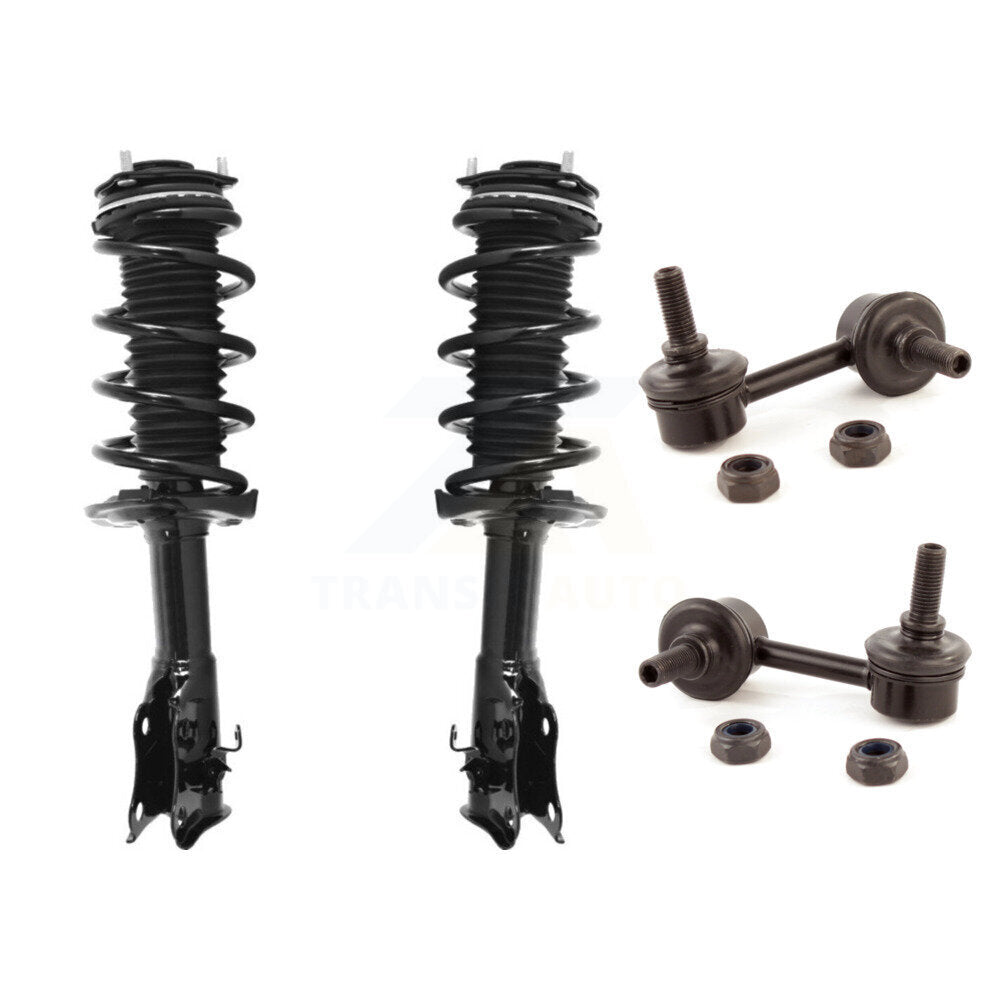 [Avant] Kit d'ensemble de jambe de suspension avec ressort hélicoïdal pour Honda Civic Excludes Sedan Si Models KSS-100642