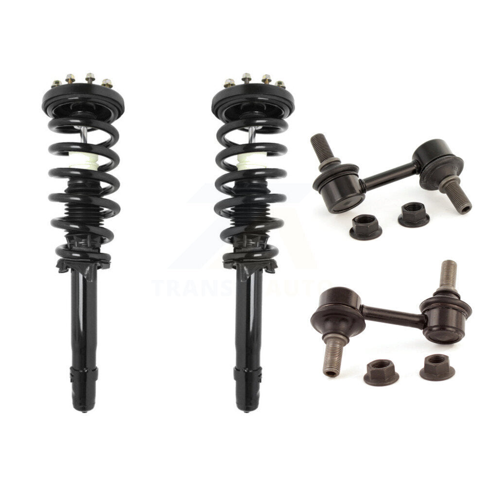 [Avant] Kit d'ensemble de jambe de suspension avec ressort hélicoïdal pour 2009-2014 Acura TL AWD Excludes Wheel Drive KSS-100645