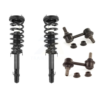 [Avant] Kit d'ensemble de jambe de suspension avec ressort hélicoïdal pour 2009-2014 Acura TL FWD Excludes All Wheel Drive KSS-100646