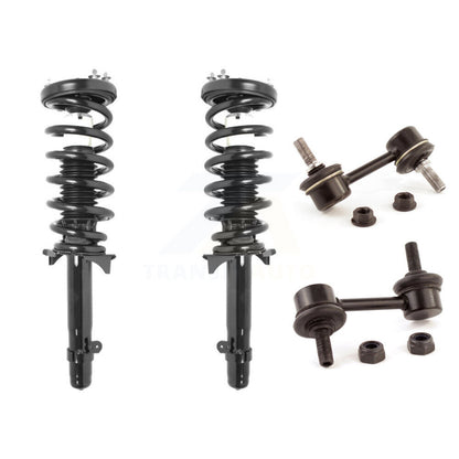 [Avant] Kit d'ensemble de jambe de suspension avec ressort hélicoïdal pour 2009-2014 Acura TSX KSS-100647