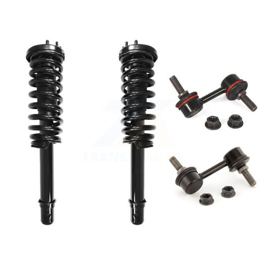 [Avant] Kit d'ensemble de jambe de suspension avec ressort hélicoïdal pour Honda Accord Excludes Hybrid KSS-100650