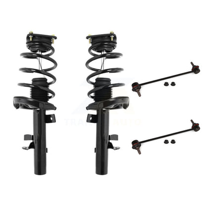 [Avant] Kit d'ensemble de jambe de suspension avec ressort hélicoïdal pour 2012-2018 Ford Focus Excludes Electric Engine Turbo KSS-100671