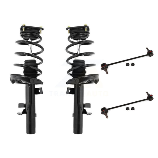 [Avant] Kit d'ensemble de jambe de suspension avec ressort hélicoïdal pour 2012-2018 Ford Focus Excludes Electric Engine Turbo KSS-100671