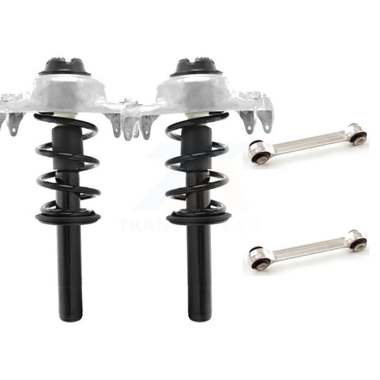 [Avant] Kit d'ensemble de jambe de suspension avec ressort hélicoïdal pour Audi A4 Quattro A5 Excludes Sport Electronic Suspension KSS-100673